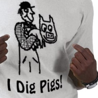 I Dig Pigs T-shirt