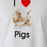 I love pigs T-Shirt T-shirt