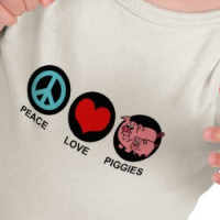 Peace Love Piggies T-shirt