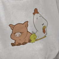 Pig, Chick, & Chicken T-shirt