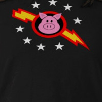 pig in space T-shirt