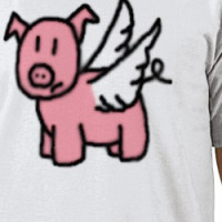 Pigscanfly T-shirt