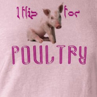 Poultry Flipper T-shirt