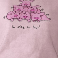 Pyramid Pigs Woman's T-Shirt T-shirt