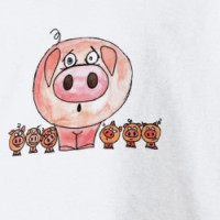 Six Little Pigs T-shirt
