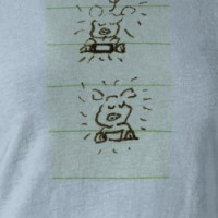 vertical pigs T-shirt